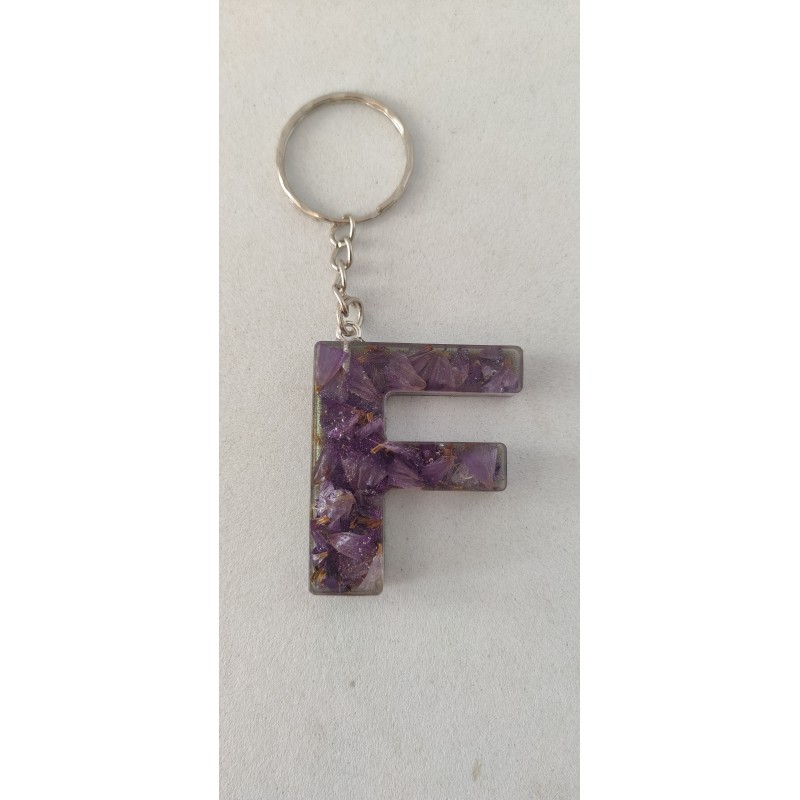 Porte clés lettre F