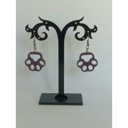 Boucles d'oreilles pattes de chat