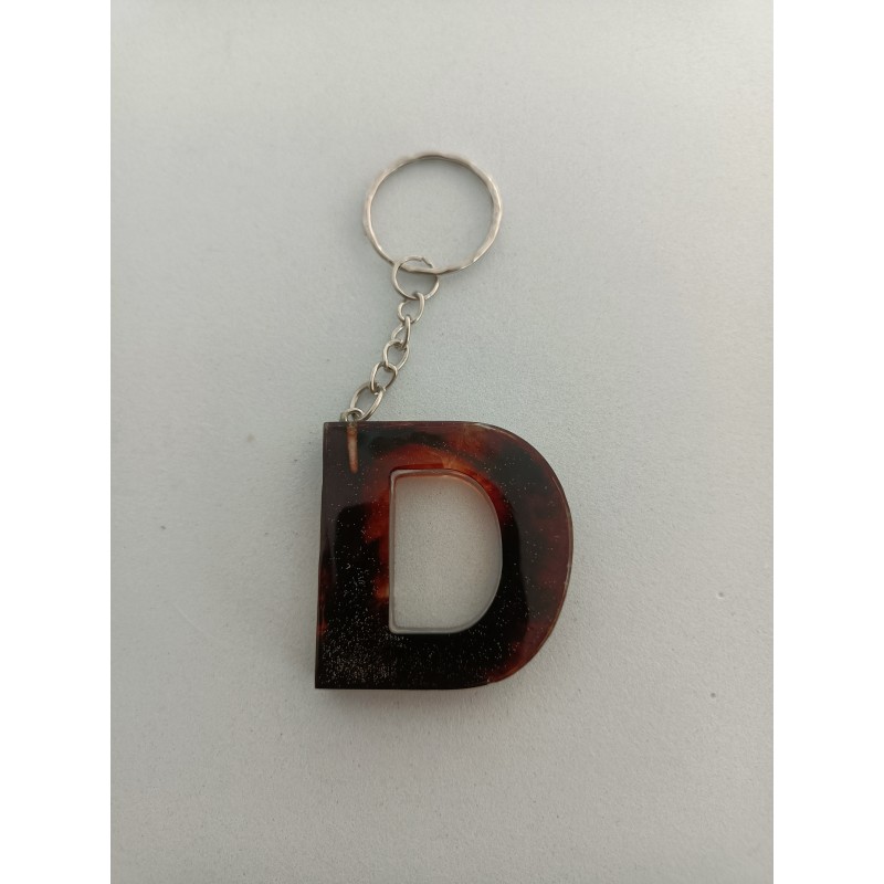 Porte clés lettre D