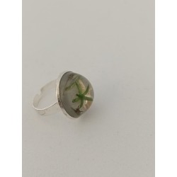 Bague ronde cabochon